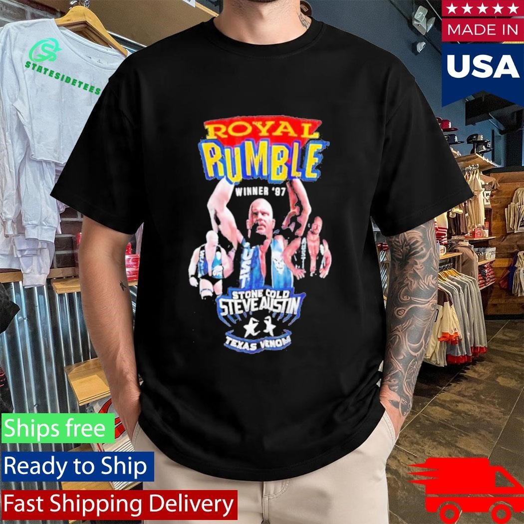 Royal Rumble Winner 97 Stone Cold Steve Austin Texas Venom Shirt Unisex , , , Long Sleeve Tee