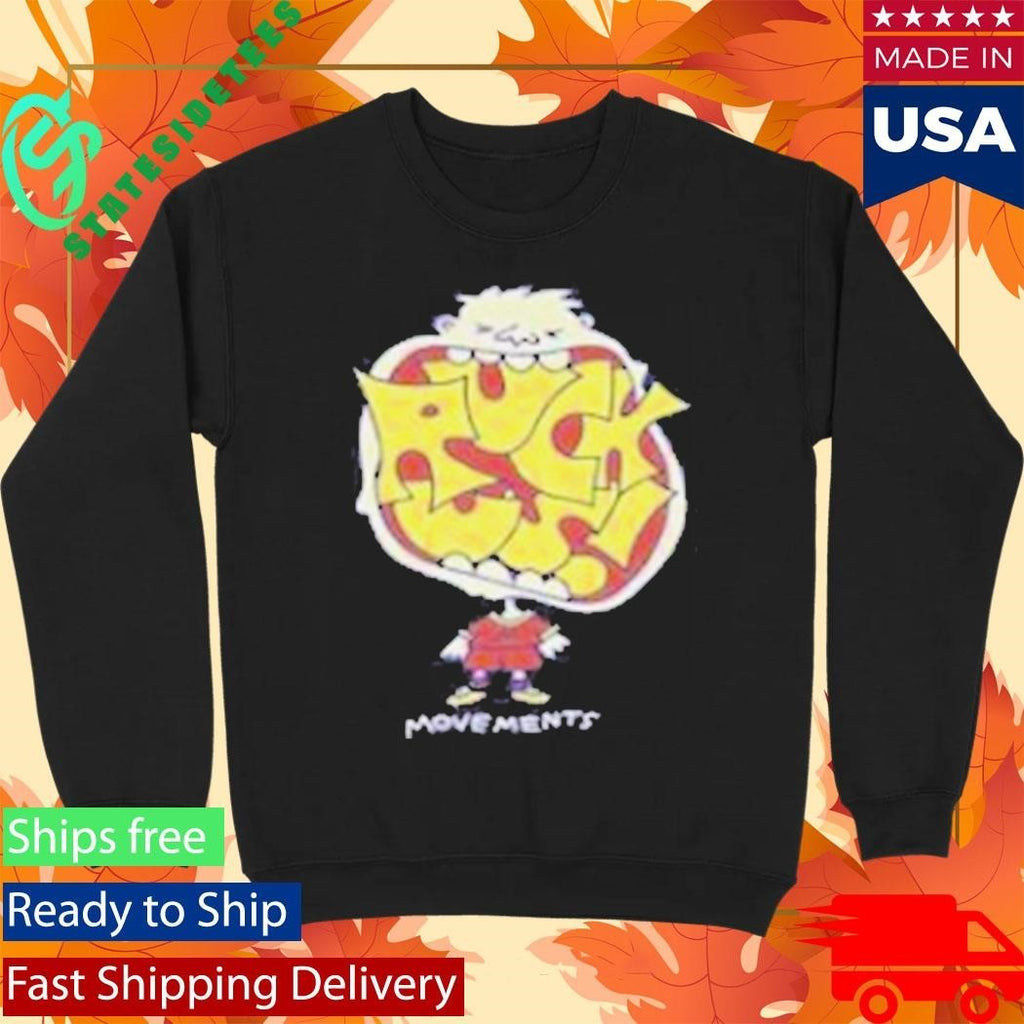 Ruckus Movement Cartoon Shirt Unisex , , , Long Sleeve Tee