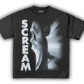 SCREAM GHOSTFACE Breathable Soft Cotton Casual Round Neck Regular Fit Outdoor & Daily T-Shirts