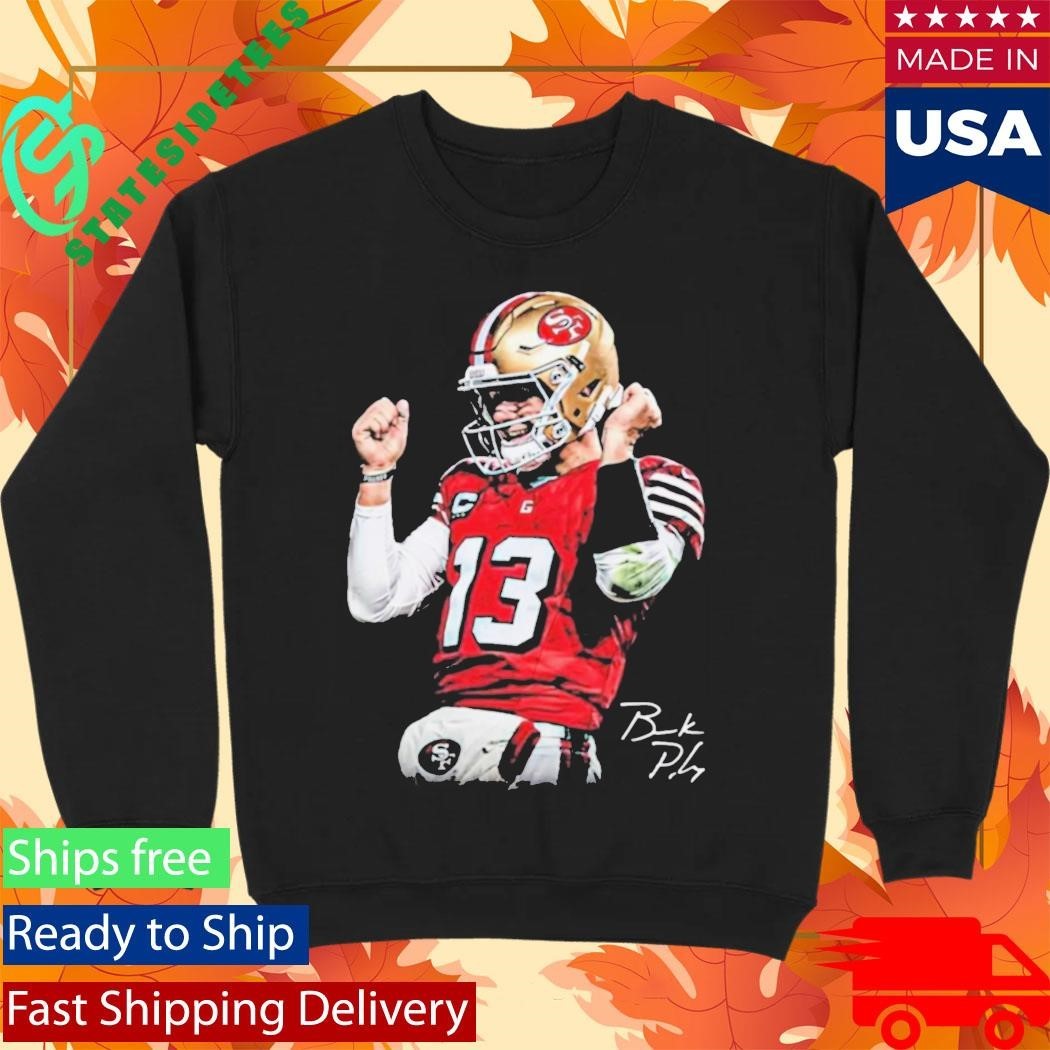 SF 49ers Brock Purdy Dougie Shirt Unisex , , , Long Sleeve Tee