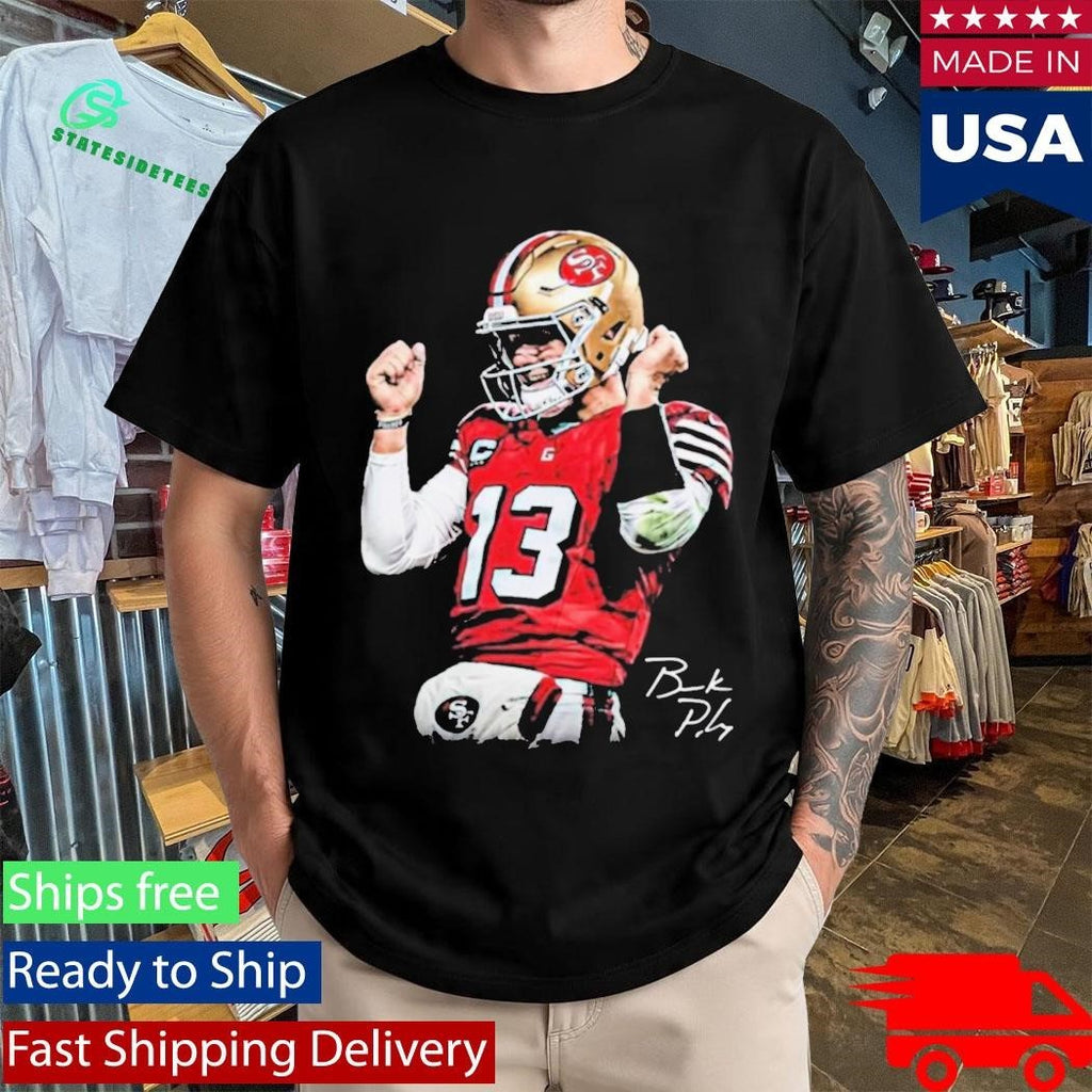 SF 49ers Brock Purdy Dougie Shirt Unisex , , , Long Sleeve Tee