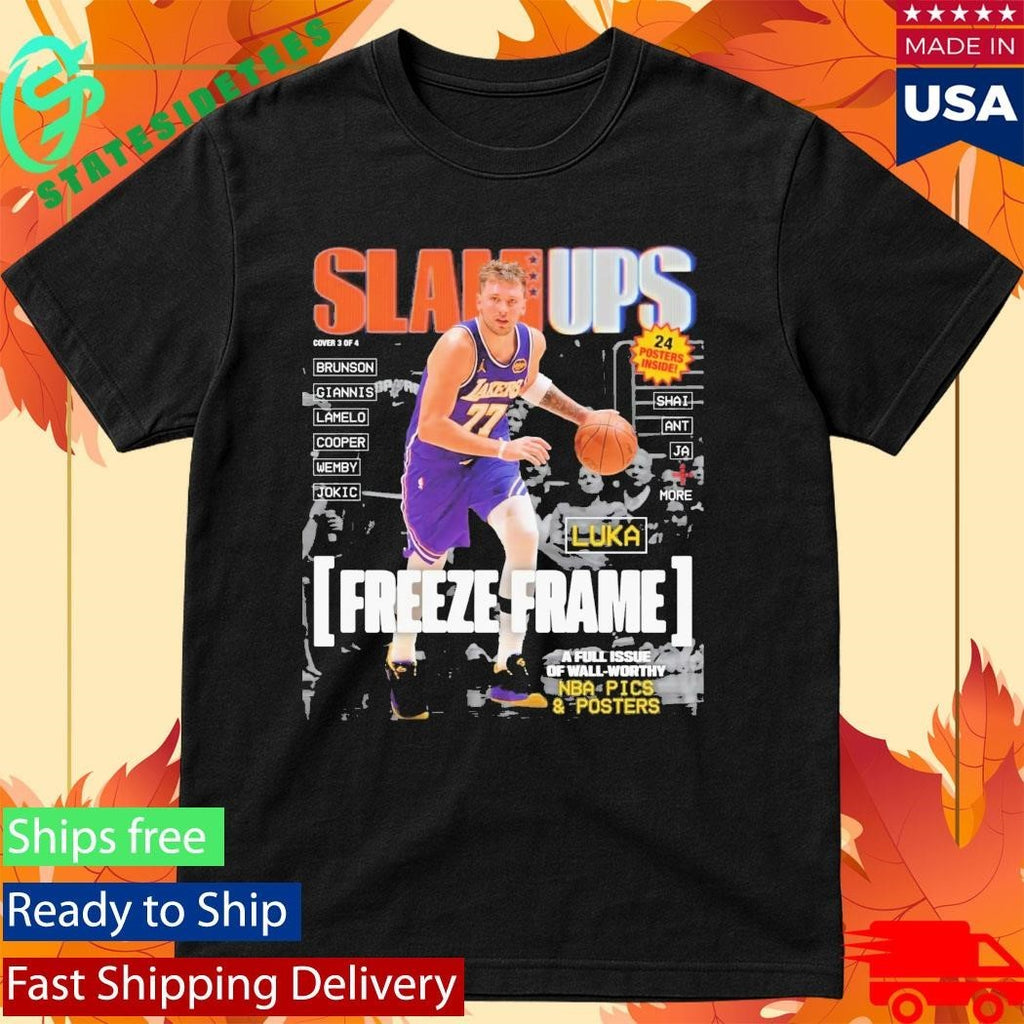 SLAMUPs Luka Doncic Magazine Shirt Unisex , , , Long Sleeve Tee