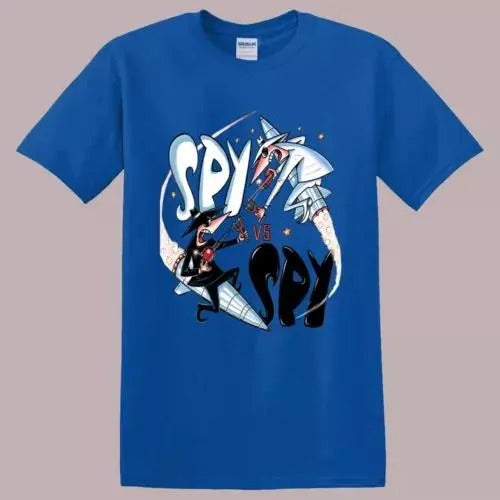 SPY Vs SPY Megazine Blue Size S 5XL T-Shirts