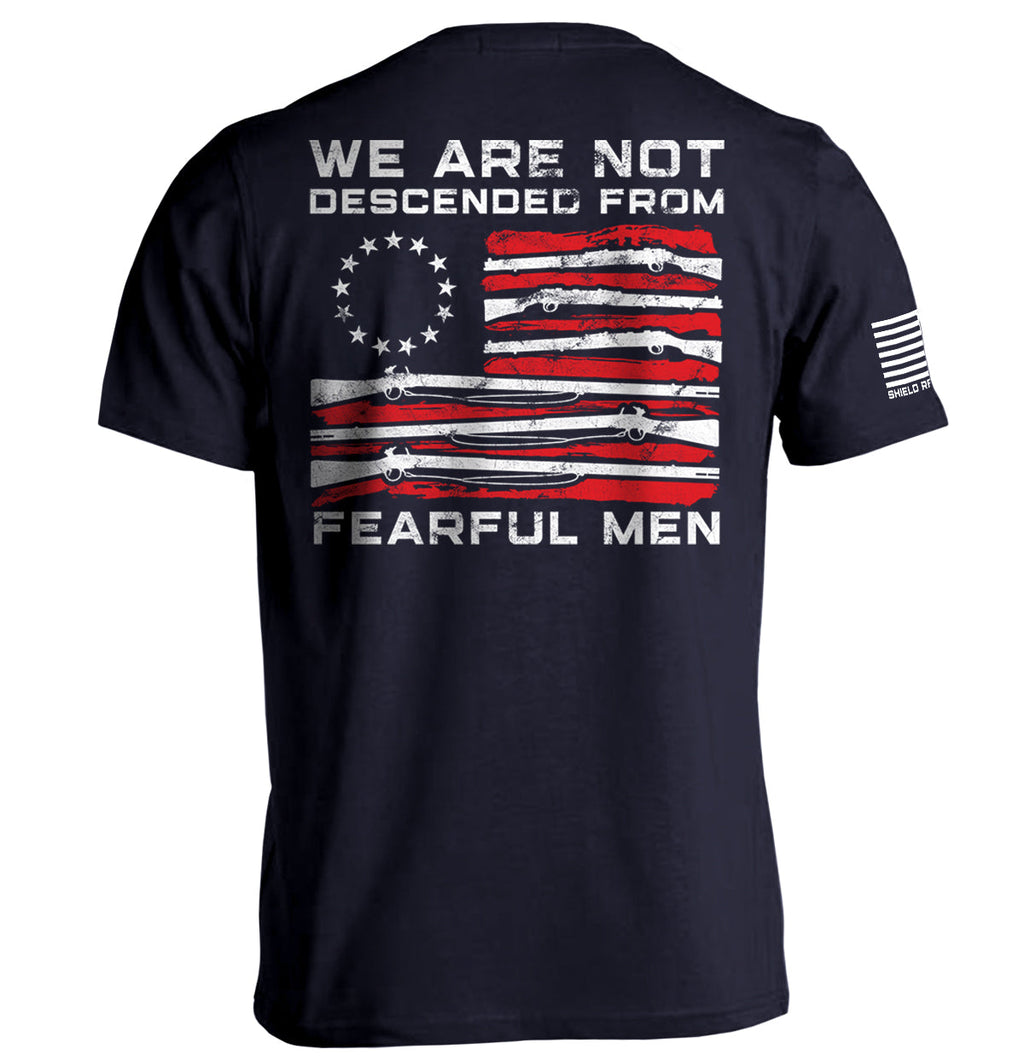 We Are Not Descended Fearful T-Shirts