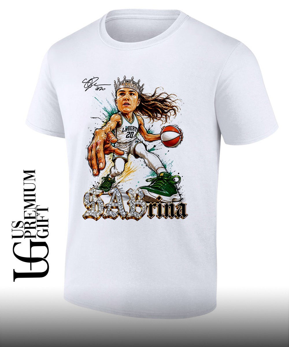 Sabrina Ionescu New York Liberty WNBA 2026 Commissioner’s Cup Champions caricature shirt
