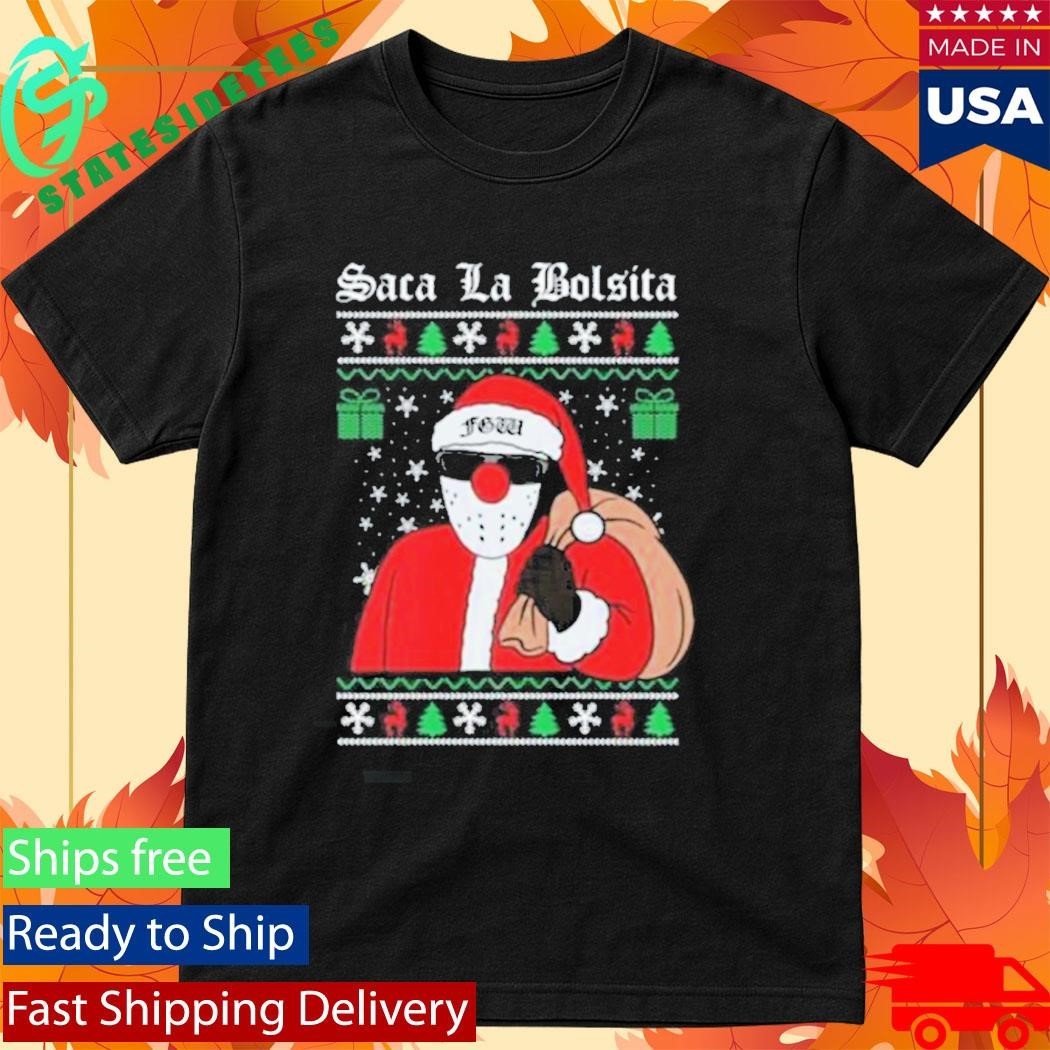 Saca La Bolsita Xmas Shirt Unisex , , , Long Sleeve Tee