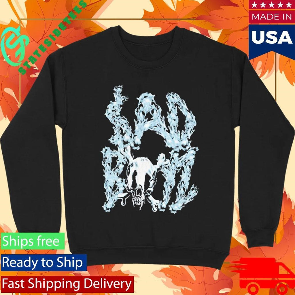 Sad Boyz Chrome Skull Shirt Unisex , , , Long Sleeve Tee