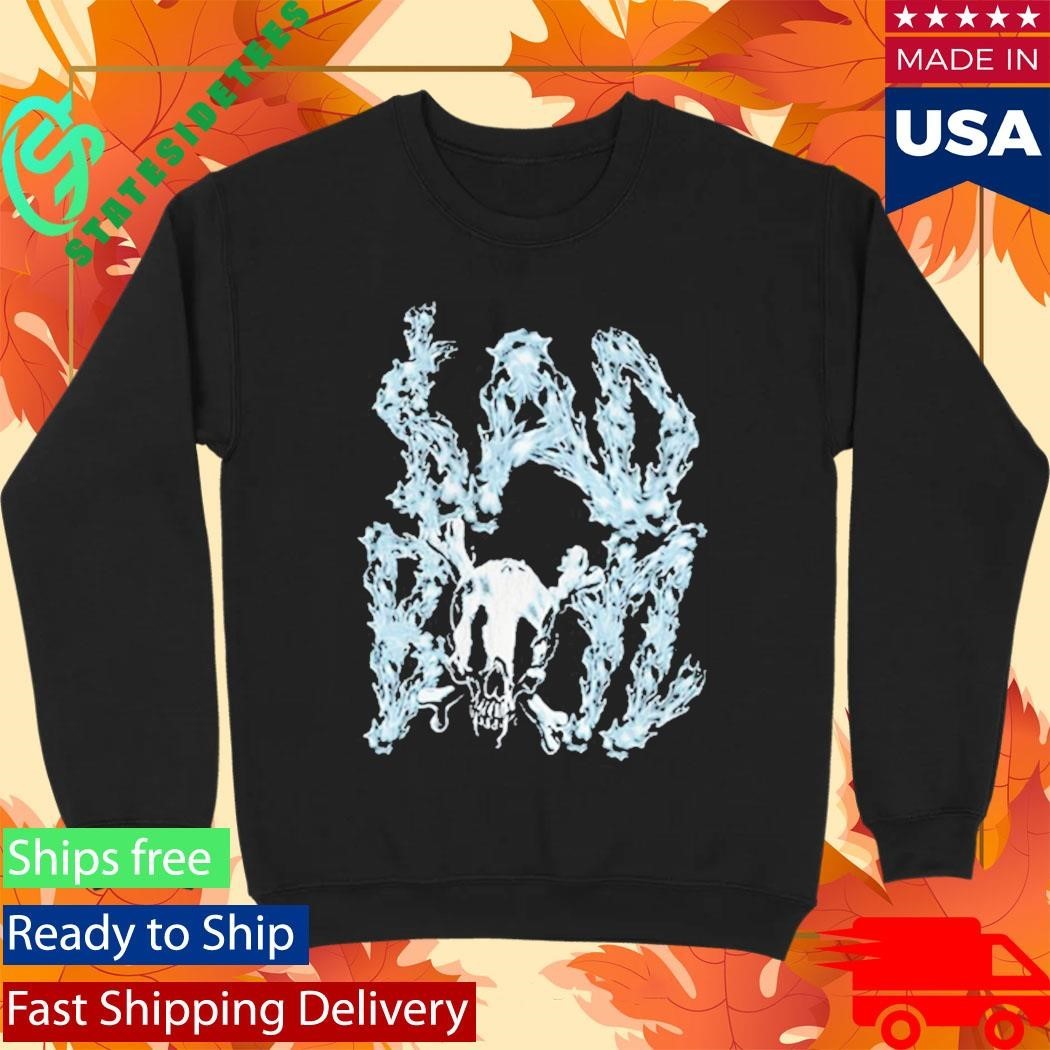 Sad Boyz Chrome Skull Shirt Unisex , , , Long Sleeve Tee