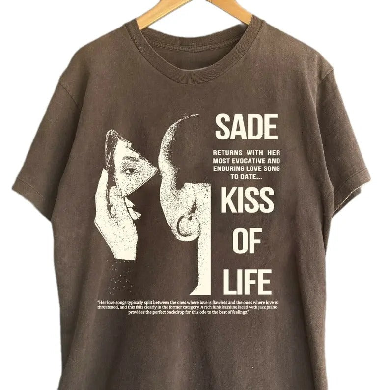 Sade Adu Tour Shirt Sade Adu 90s Pop Music Tour Shirt Sade Music T-Shirts