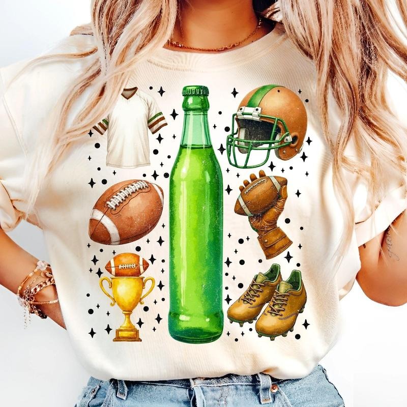 [Sale 45% Off] Retro Football Game Day Football Vintage Football Mom Sports Team T-Shirts