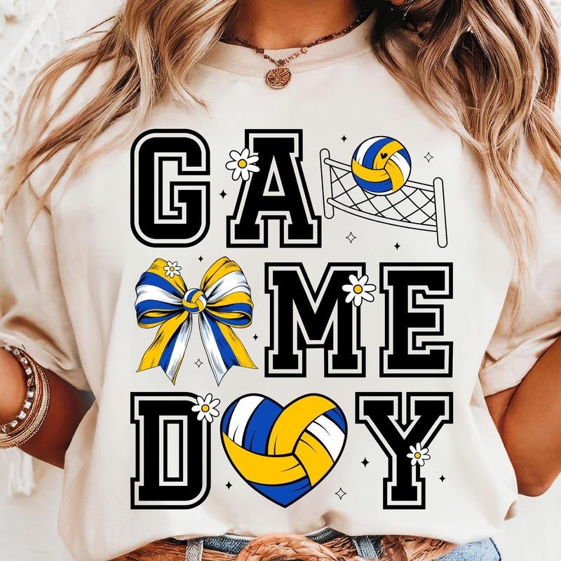 [Sale 45% Off] Volleyball Game Day Volleyball Mama Shirt Mom Shirt Coquette Volleyball Shirt Mom T-Shirts