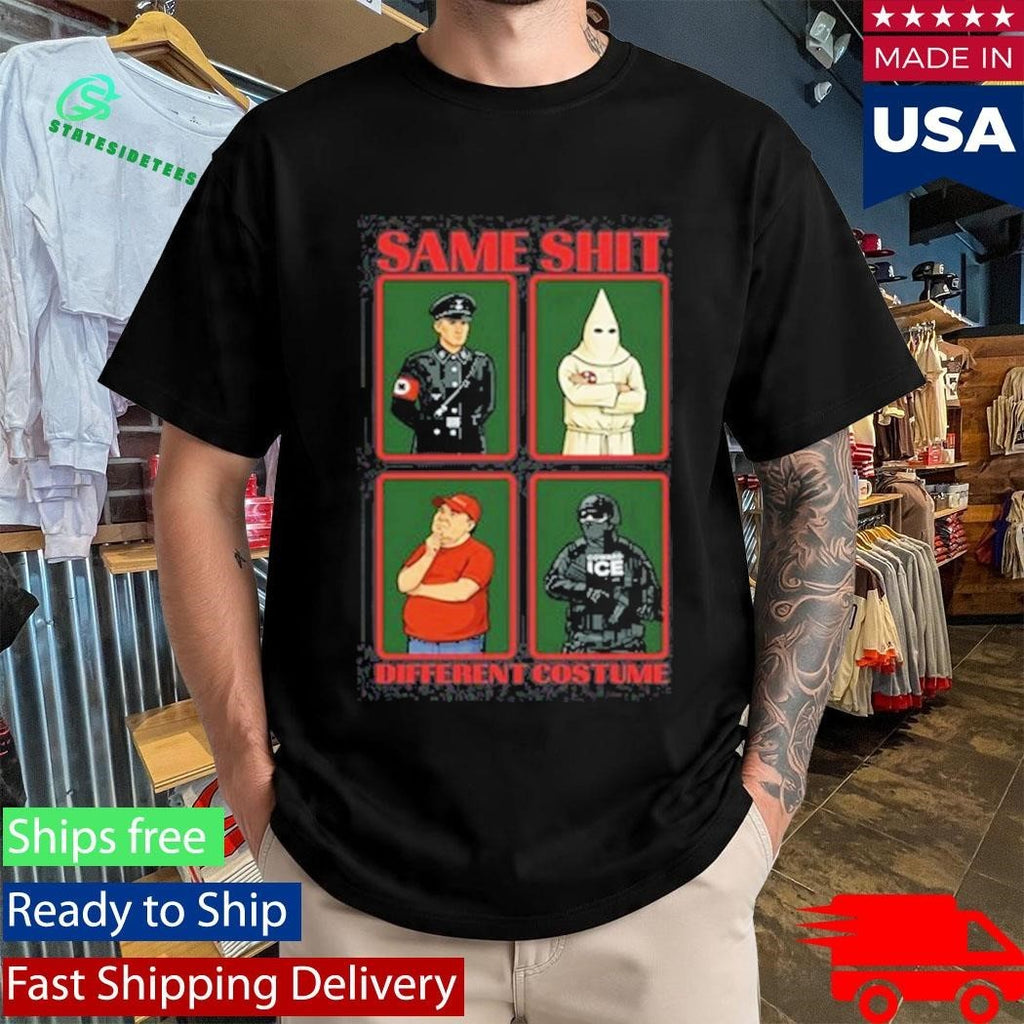 Same Shit Different Costume Anti Coward Ice Shirt Unisex , , , Long Sleeve Tee