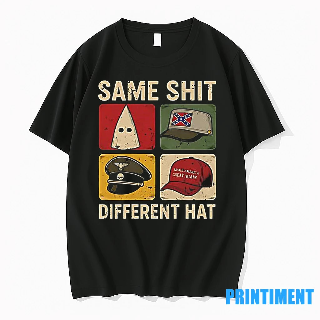 Same Shit Different Hat Retro Tshirts Sweater