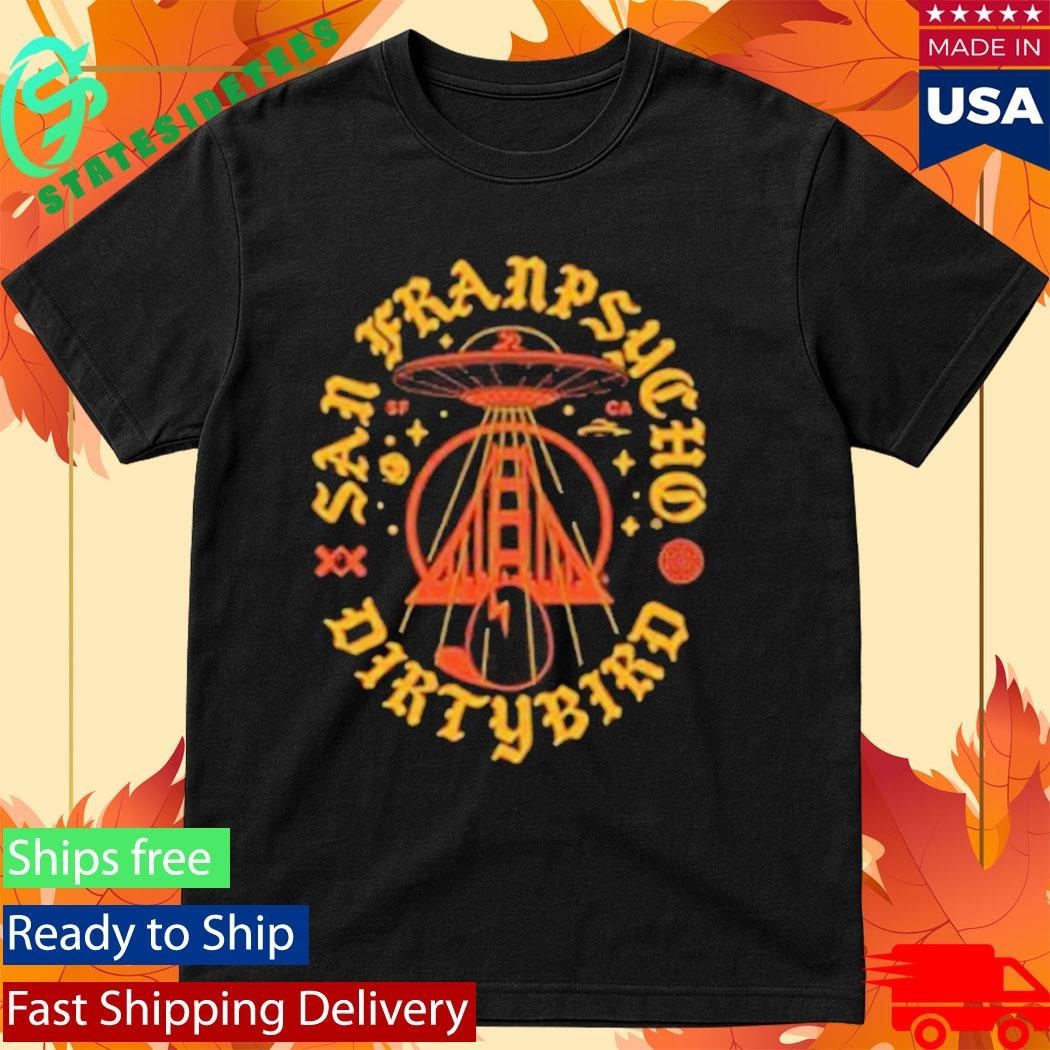 San Franpsycho Dirty Ufo Shirt Unisex , , , Long Sleeve Tee