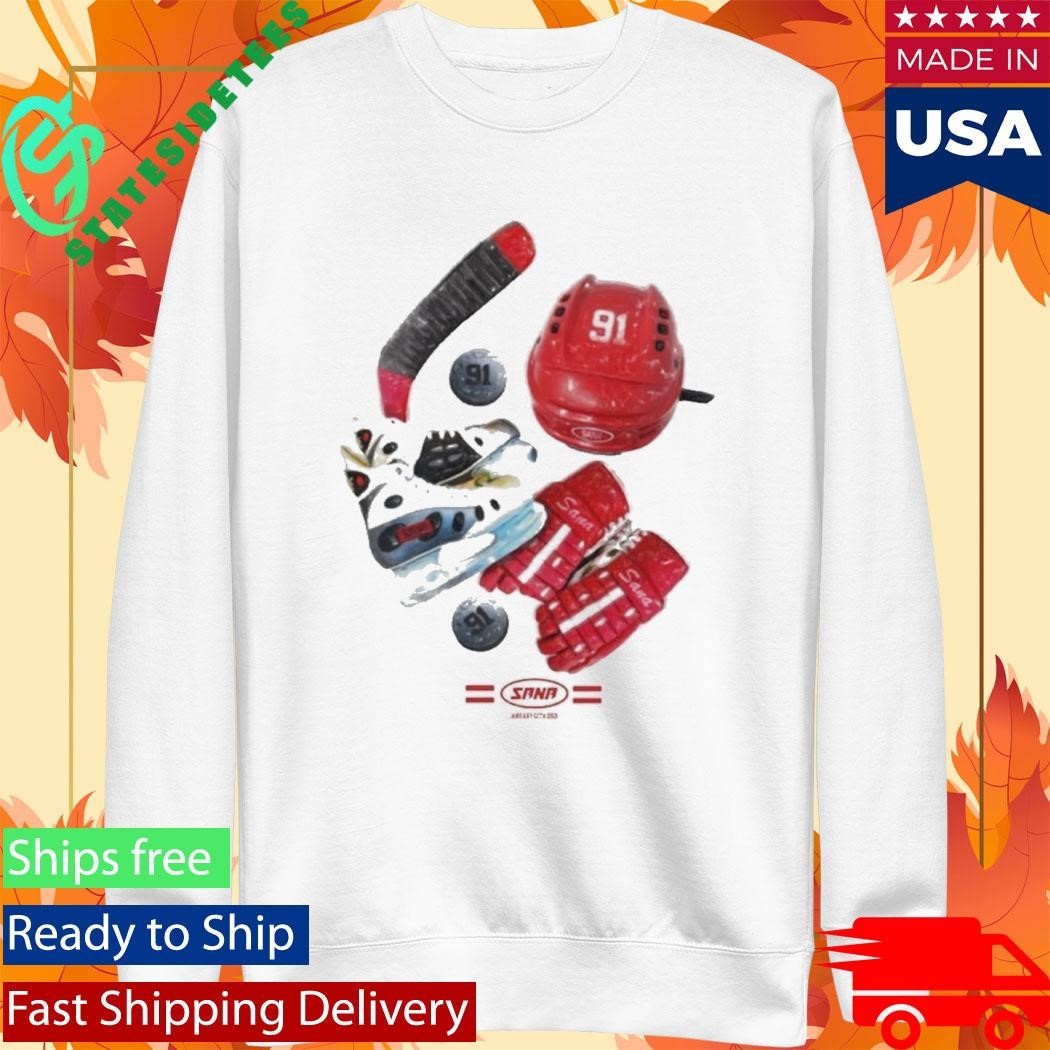 Sanadetroit Legacy 91 Watercolor Shirt Unisex , , , Long Sleeve Tee