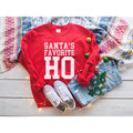 Santa'S Favorite Ho Funny Santa Funny Best Friend T-Shirts