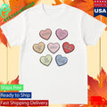 Sarcastic Candy Hearts Shirt Unisex , , , Long Sleeve Tee