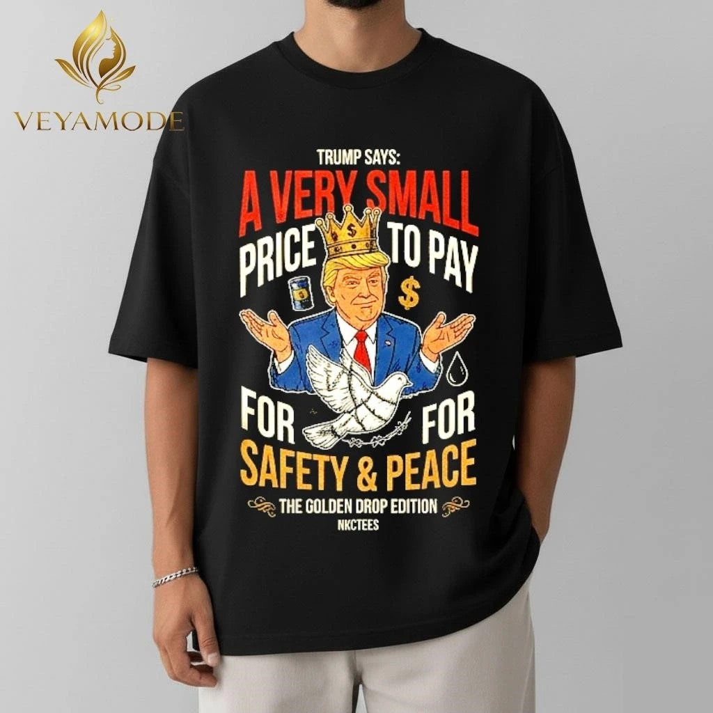 – Sarcastic Trump rising oil prices ‘a very small price to pay’ for ‘safety and peace’
