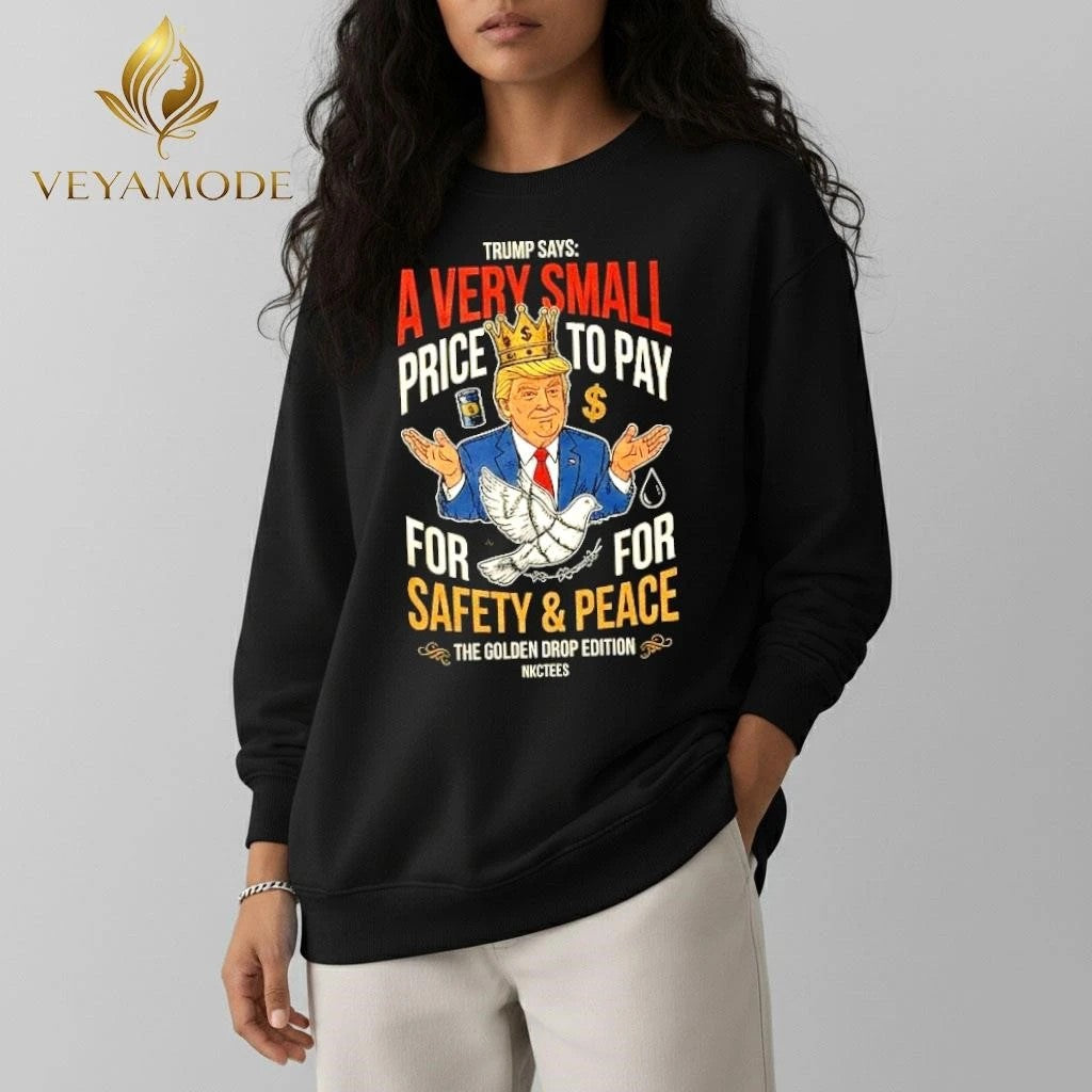 – Sarcastic Trump rising oil prices ‘a very small price to pay’ for ‘safety and peace’