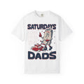 Saturdays Are Dads Riding Mower Saturdays Are Dads Dad Humor T-Shirts