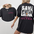 Save Water Drink Casual Cotton T-Shirts