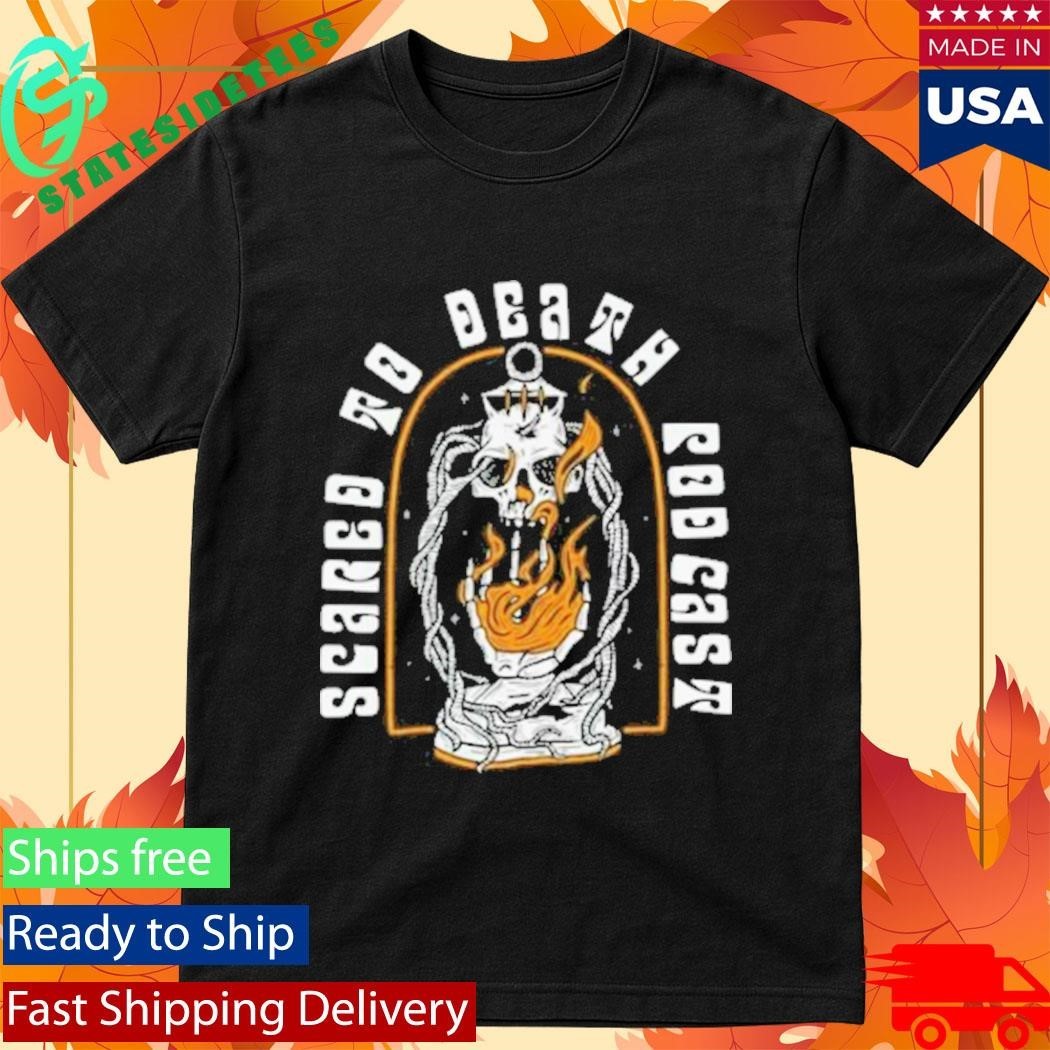 Scared To Death Podcast Eternal Flame Shirt Unisex , , , Long Sleeve Tee