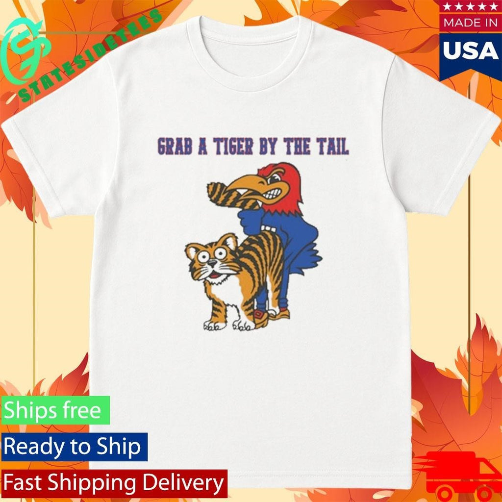 Scot Pollard Grab A Tiger By The Tail Shirt Unisex , , , Long Sleeve Tee