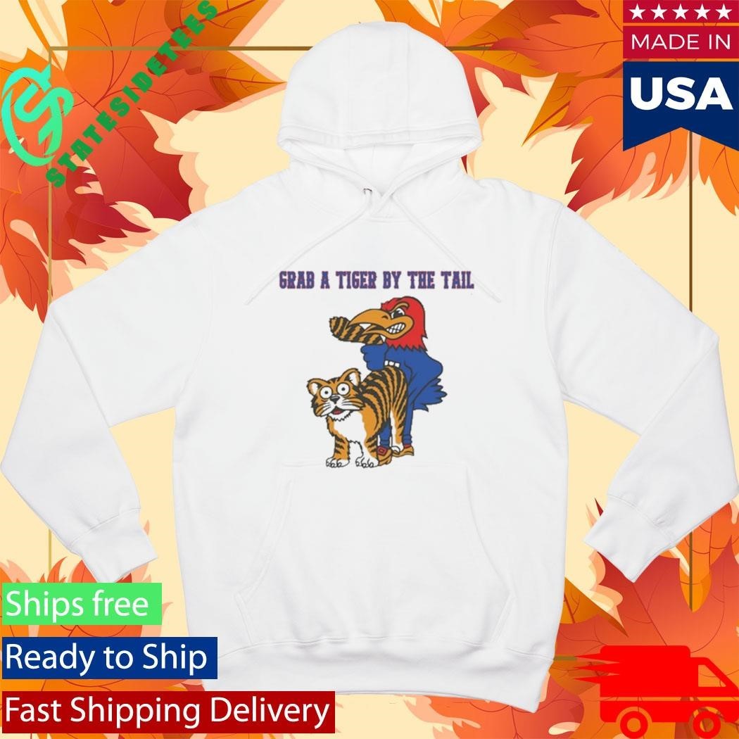 Scot Pollard Grab A Tiger By The Tail Shirt Unisex , , , Long Sleeve Tee