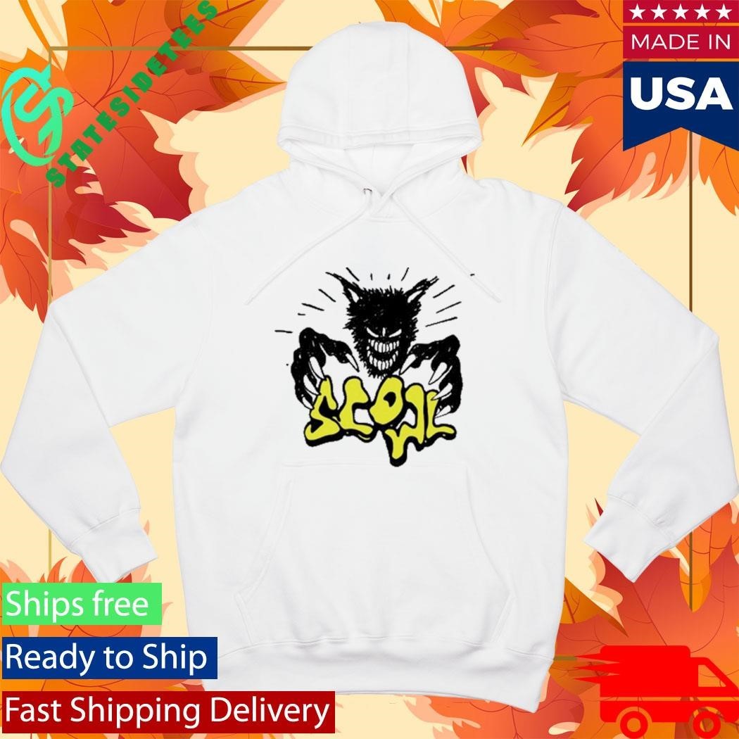Scowl Scary Cat Shirt Unisex , , , Long Sleeve Tee