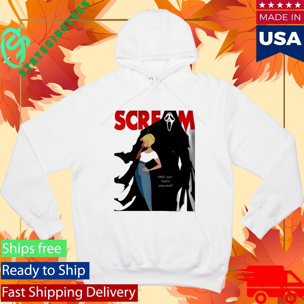 Scream Concept Poster What’s Your Favorite Scary Movie Shirt Unisex , , , Long Sleeve Tee