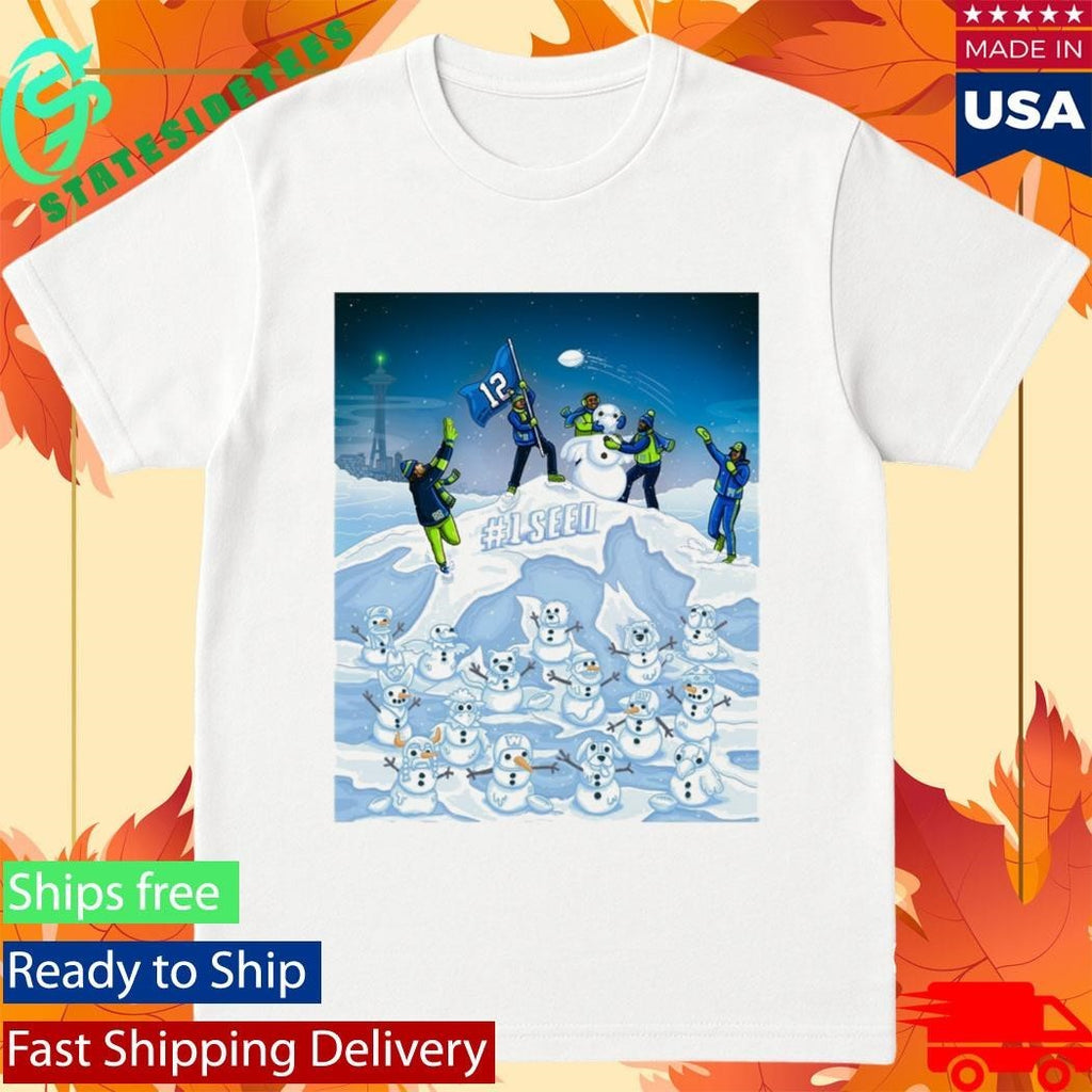 Seahawks 1 SEED Still On Top Shirt Unisex , , , Long Sleeve Tee