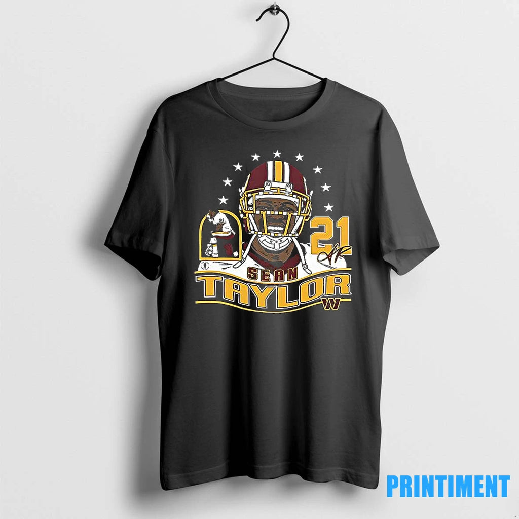 Sean Taylor Washington Commanders Signature Graphic Tshirts Sweater