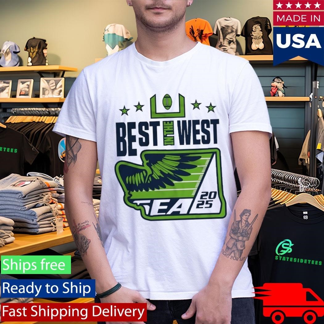 Seattle Best In the West 2025 Football Shirt Unisex , , , Long Sleeve Tee