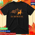 See The Wild Life Moose Adventure Adult Shirt Unisex , , , Long Sleeve Tee