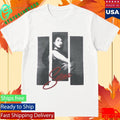 Selena 3 Stripes Photo On Lavender Shirt Unisex , , , Long Sleeve Tee