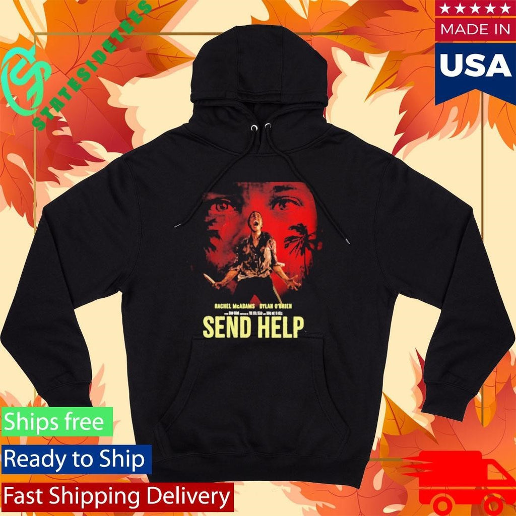 Send Help Movie New Poster For Sam Raimi’s Film In Theaters January 30 2025 Shirt Unisex , , , Long Sleeve Tee