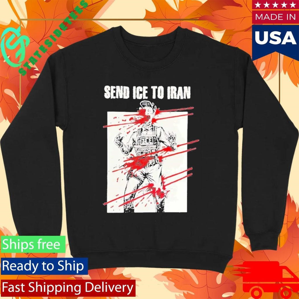 Send Ice To Iran Unisex , , , Long Sleeve Tee