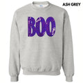 Sequin Purple Boo Patch T-Shirts
