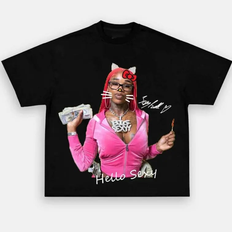 Sexyy Hello Redd Vintage Shirt Rap Hip Hop T-Shirts