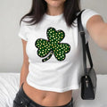 Shamrock Baby Patrick Day Shamrock Lucky Patrick Lucky Shamrock St. Patricks Y2K 2000'S Streetwear T-Shirts