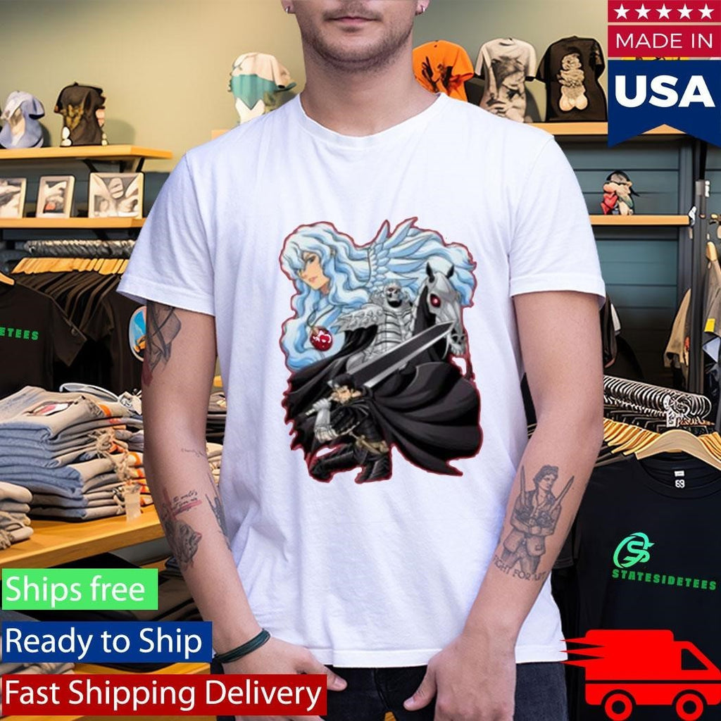 Shark Robot Black Swordsman Shirt Unisex , , , Long Sleeve Tee