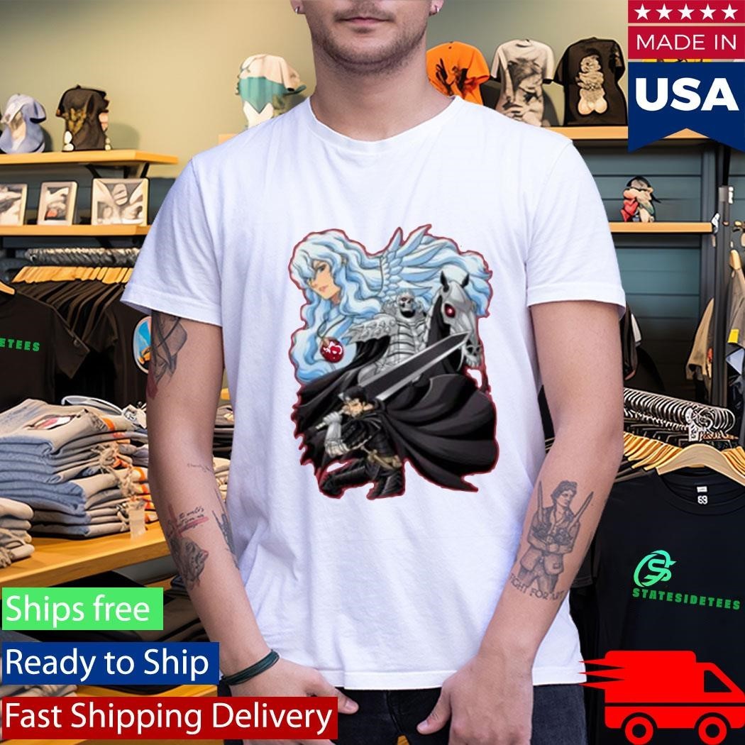 Shark Robot Black Swordsman Shirt Unisex , , , Long Sleeve Tee