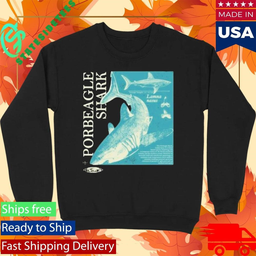 Shark Trust Porbeagle Shark Unisex , , , Long Sleeve Tee
