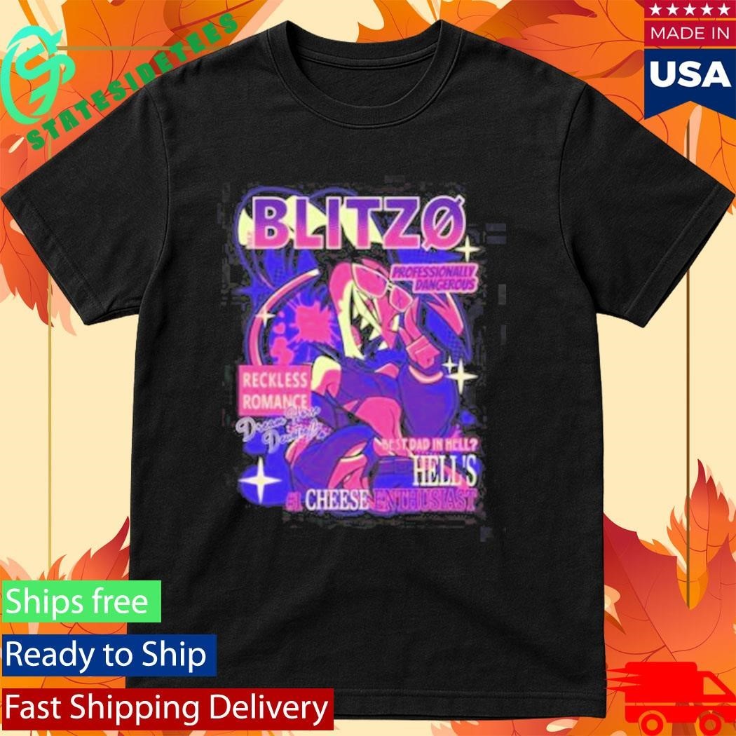 Sharkrobot Blitz From Helluva Boss With Love Shirt Unisex , , , Long Sleeve Tee