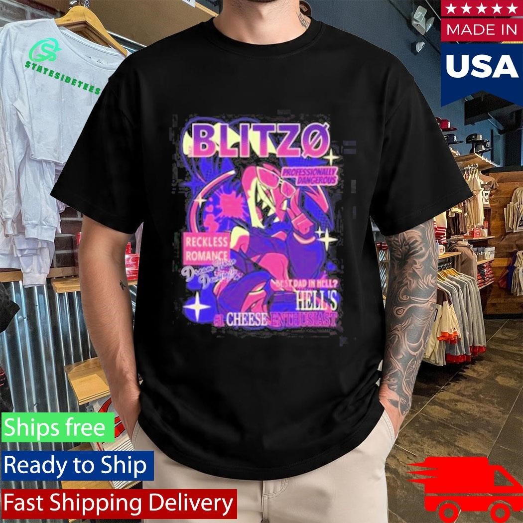 Sharkrobot Blitz From Helluva Boss With Love Shirt Unisex , , , Long Sleeve Tee