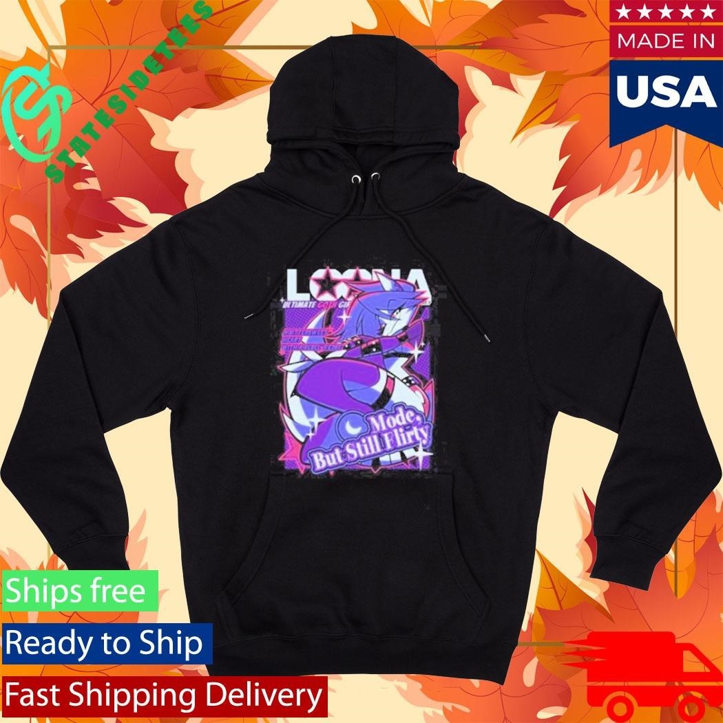 Sharkrobot Loona From Helluva Boss With Love Shirt Unisex , , , Long Sleeve Tee