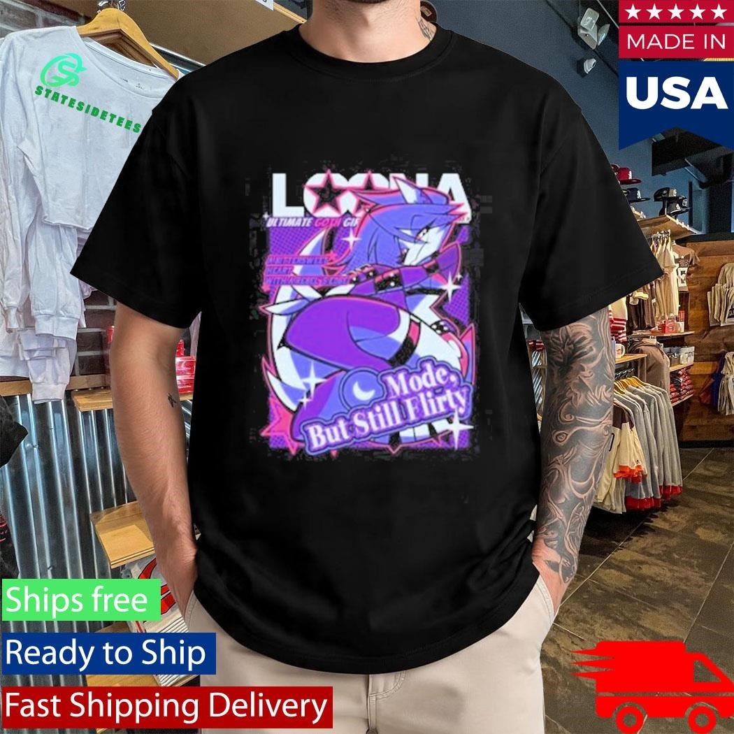 Sharkrobot Loona From Helluva Boss With Love Shirt Unisex , , , Long Sleeve Tee