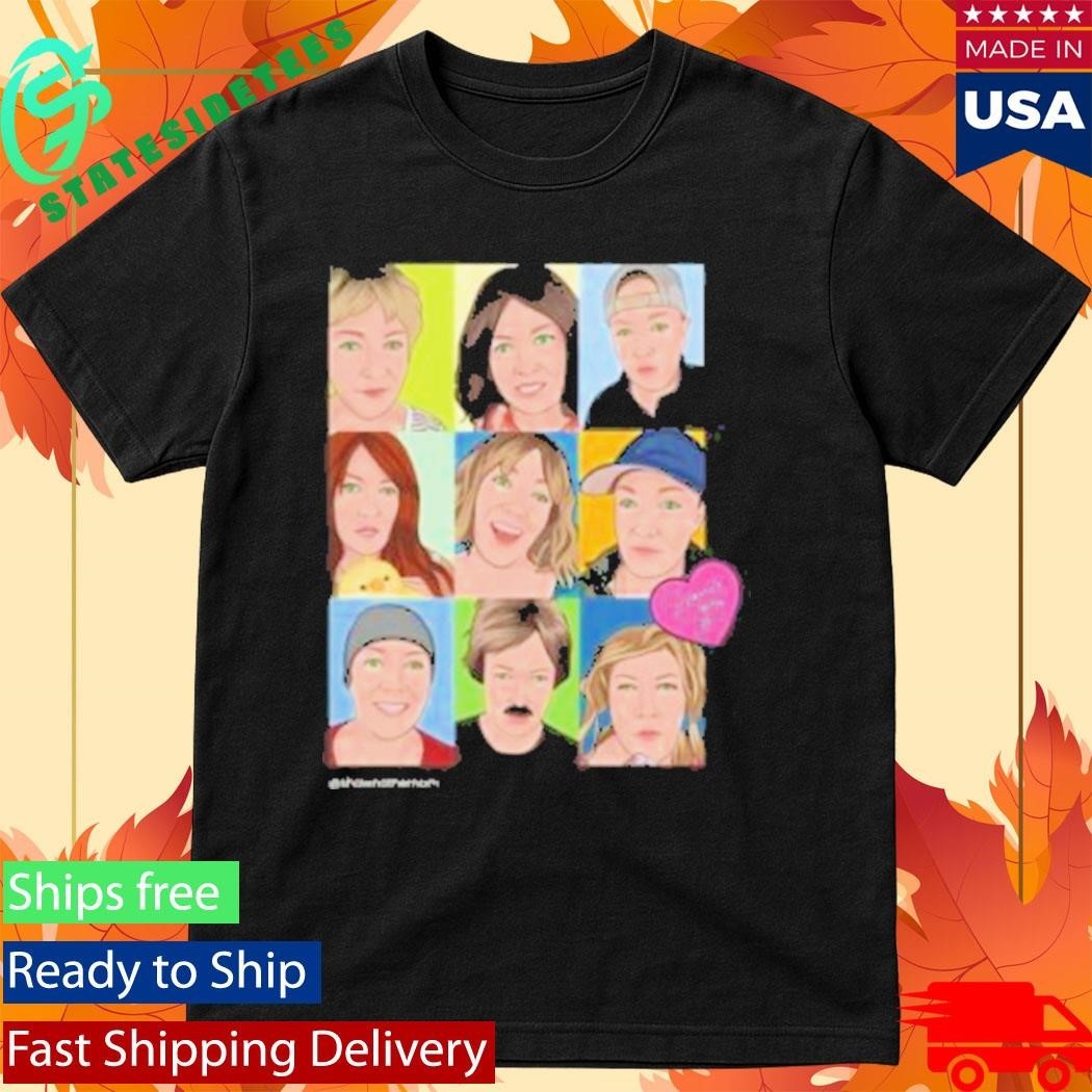 Shawna The Mom Shawnaverse Grid Shirt Unisex , , , Long Sleeve Tee