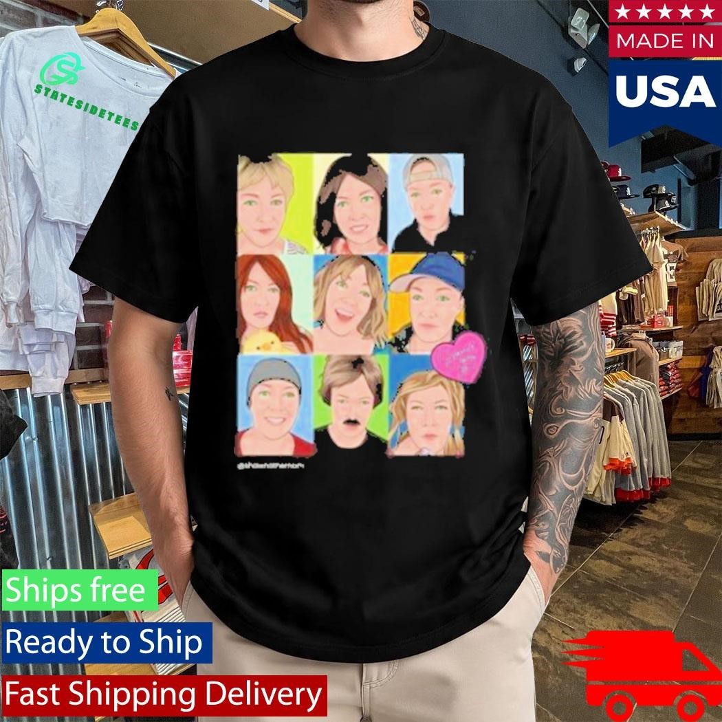 Shawna The Mom Shawnaverse Grid Shirt Unisex , , , Long Sleeve Tee