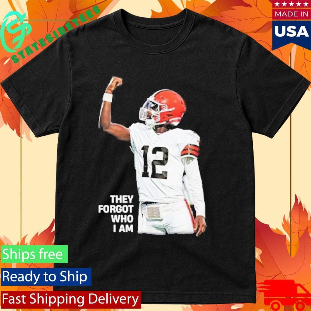Shedeur Sanders They Forgot Who I Am Shirt Unisex , , , Long Sleeve Tee